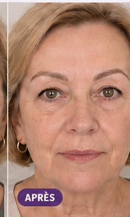 Sourcils de Chantal après utilisation